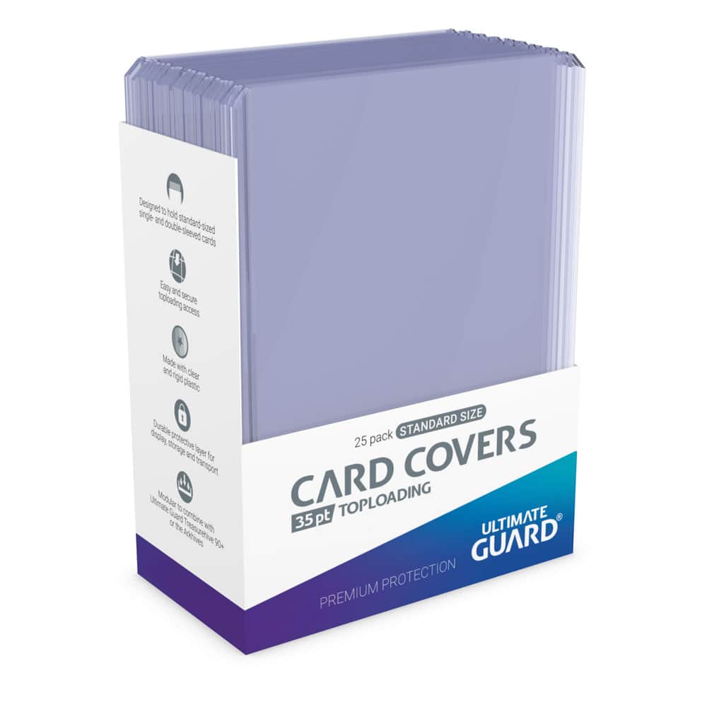 (25) Toploader Card Covers 35pt - von Ultimate Guard