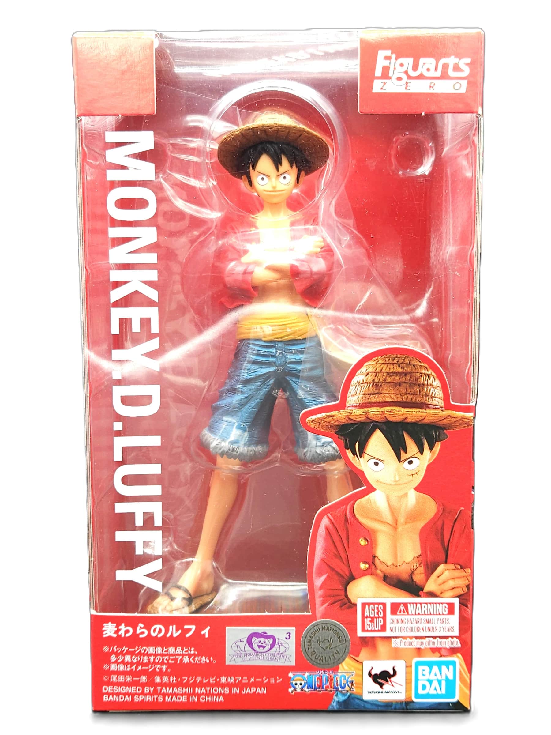 One Piece Figuarts ZERO Monkey D. Luffy PVC Actionfigur Statue 14 cm