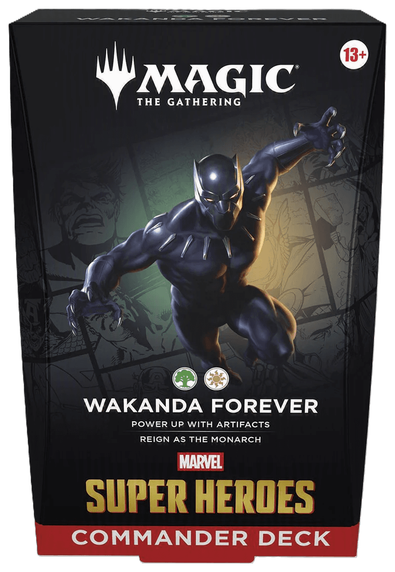 Magic Marvel Super Heroes Commander Deck Wakanda Forever EN