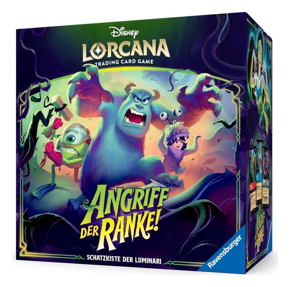 Disney Lorcana TCG – Angriff der Ranke! Schatzkiste der Luminari DE