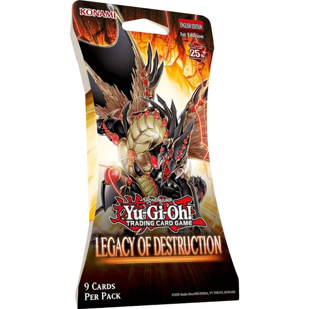 Yu-Gi-Oh! TCG – Legacy of Destruction Sleeved Booster (Blister) EN