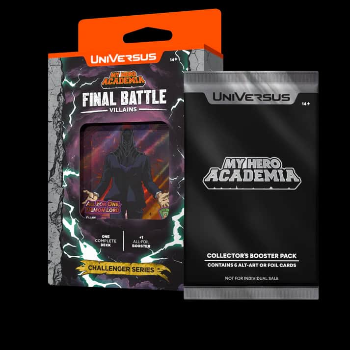 UniVersus TCG My Hero Academia Challenger Series Final Battle Villains