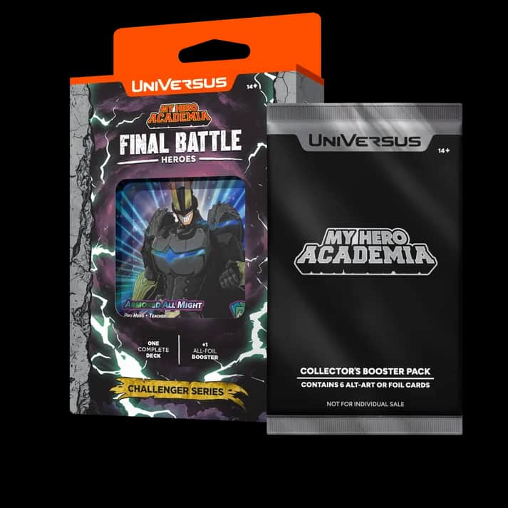 UniVersus TCG My Hero Academia: Challenger Series Final Battle Heroes