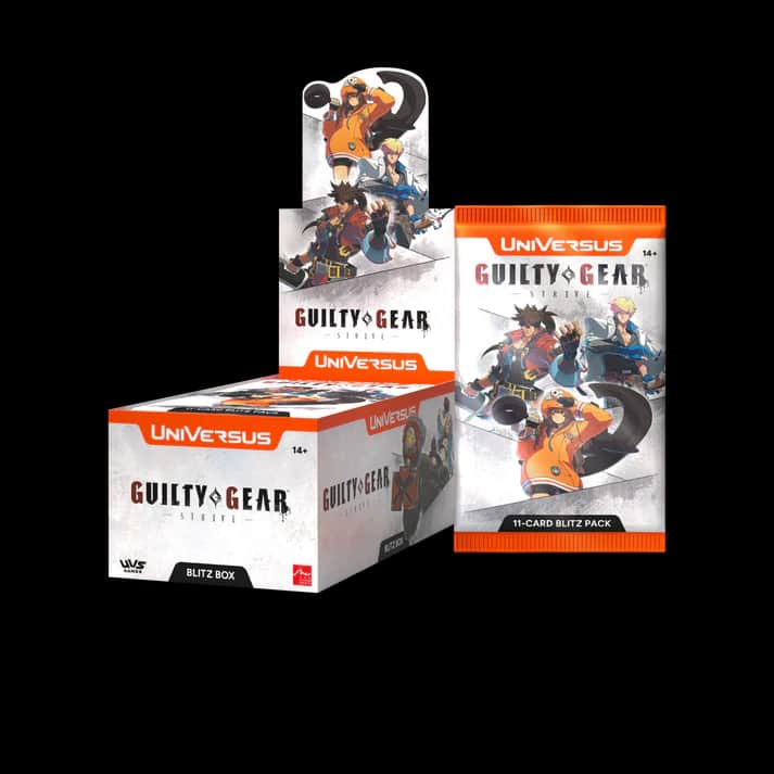 UniVersus TCG – GUILTY GEAR -STRIVE- Blitz Box 12 Booster Packungen