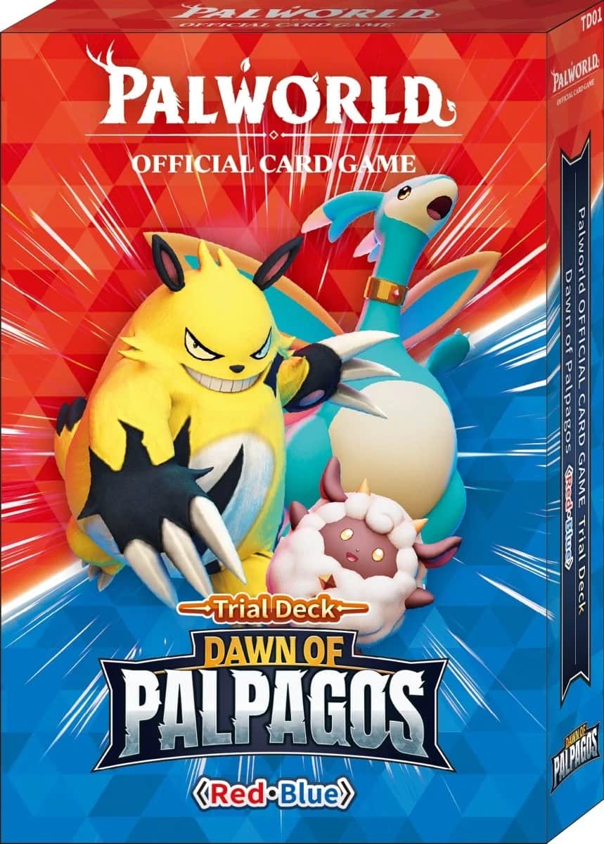 Palworld TCG – Trial Deck „Dawn of Palpagos" (Red・Blue) EN