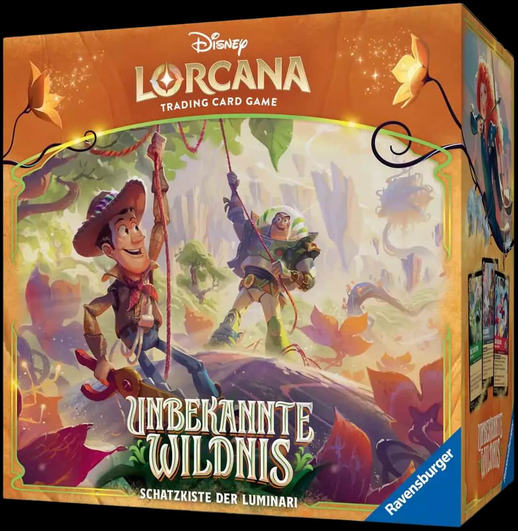 Disney Lorcana – Unbekannte Wildnis: Schatzkiste der Luminari Deutsch