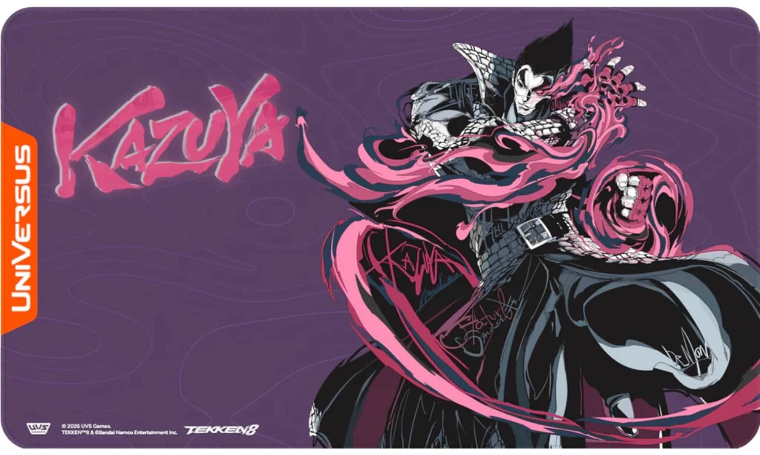 UniVersus TCG – TEKKEN 8 Playmat: Kazuya Mishima