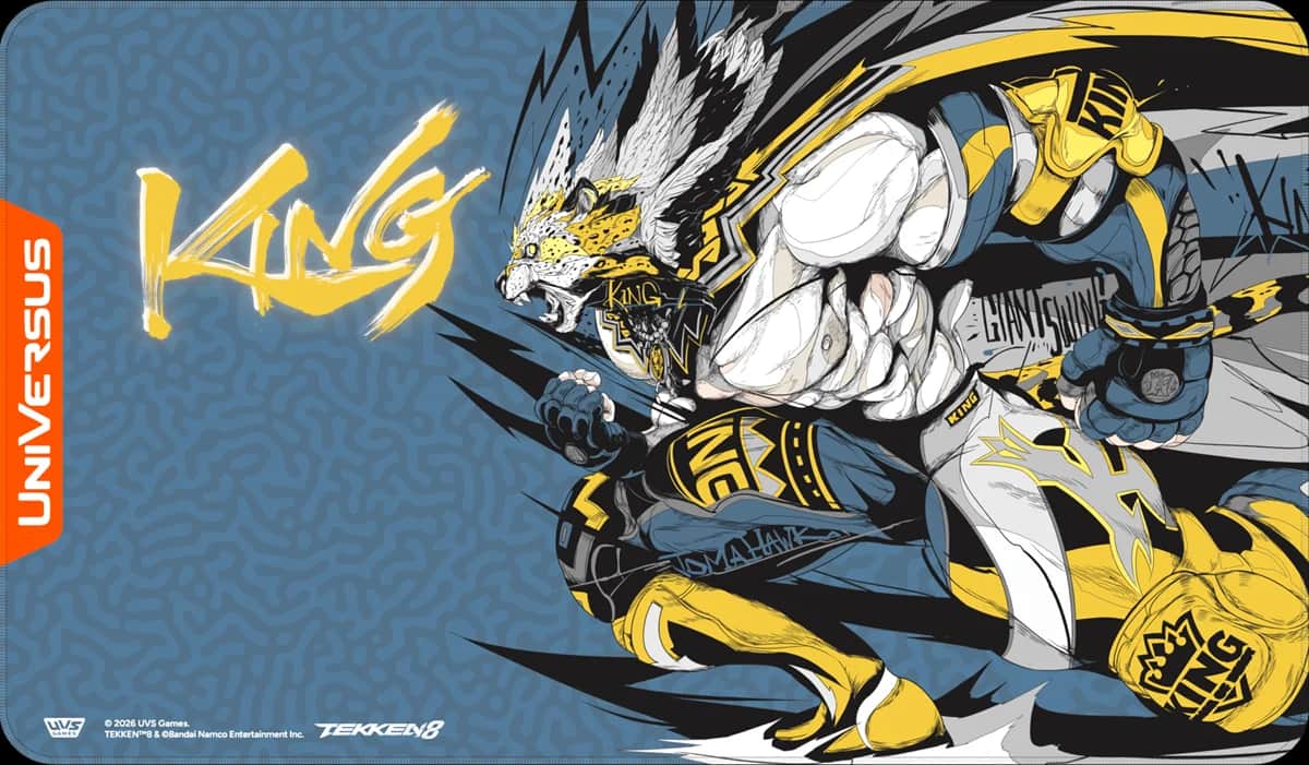 UniVersus TCG – TEKKEN 8 Playmat: King
