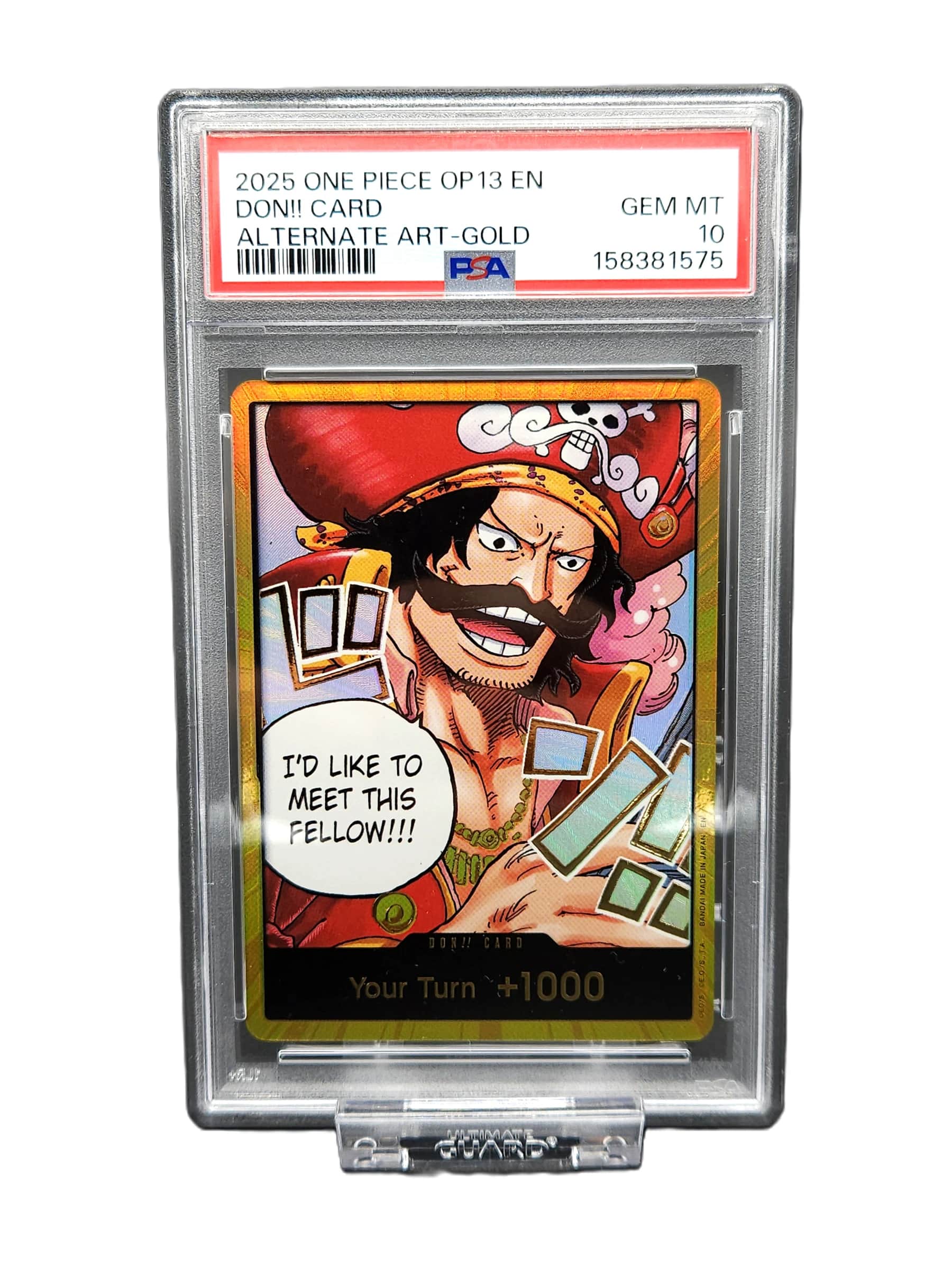 DON!! Card (Gol.D.Roger) (Gold)